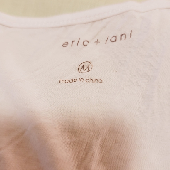 Eric & Lani Tri Color Flare Tank Top - Picture 4 of 6